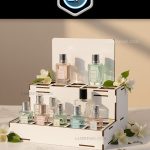 استند سفید پشت دار ام دی اف