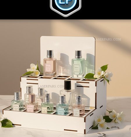 استند طبقاتی ادکلن جنس ام دی اف